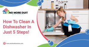 How to clean a dishwasher